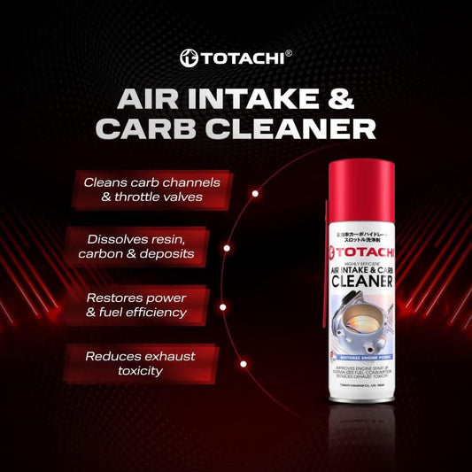 Totachi air intake & carb cleaner
